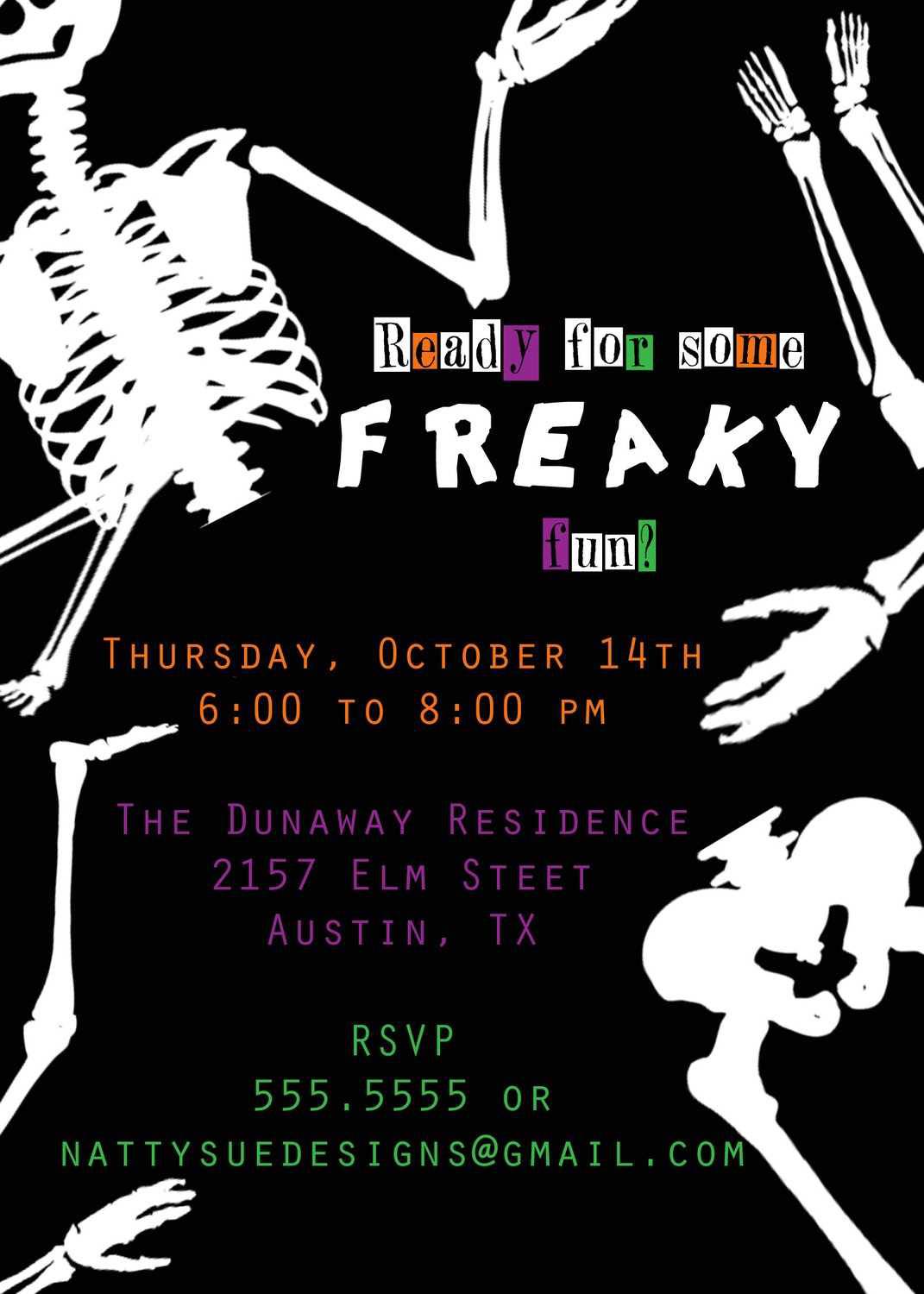 Halloween Party Invitation Ideas â Gangcraft Net